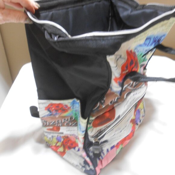 WIZARD OF OZ LARGE CAPACITY DIAPER BAG BACKPACK BOOKBAG ZIPPER CLOSE WATERPROOF - Picture 1 of 11